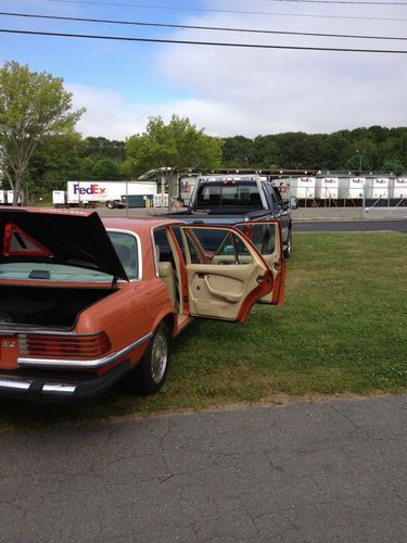 1980 Mercedes 300 SD Sedan Original Inca Red paint *RARE!*, image 5
