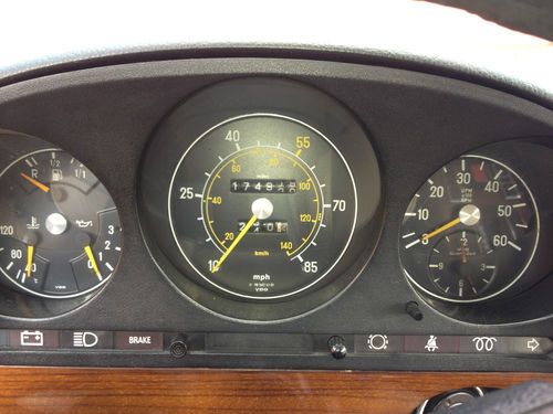 1980 Mercedes 300 SD Sedan Original Inca Red paint *RARE!*, image 9