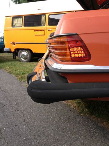 1980 Mercedes 300 SD Sedan Original Inca Red paint *RARE!*, image 13