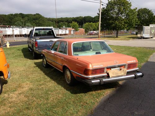 1980 Mercedes 300 SD Sedan Original Inca Red paint *RARE!*, image 18