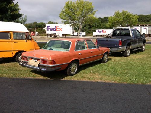 1980 Mercedes 300 SD Sedan Original Inca Red paint *RARE!*, image 19