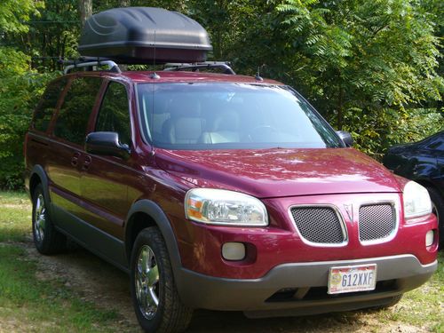 2005 pontiac montana sv6 mini passenger van 4-door 3.5l local pickup beaver oh