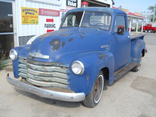 1949 chevy pickup truck 3100 model 1/2 ton short box original