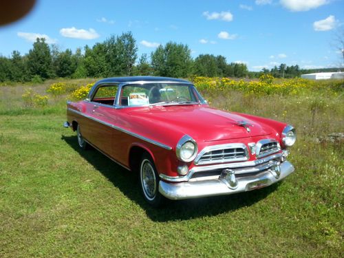 1955 chrysler windsor newport deluxe  300 cu. in spitfire v/8-2dr hardtop