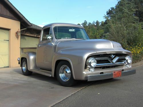 1955 ford truck pick up f 100 custom cab