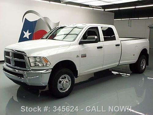 2012 dodge ram 3500 4x4 crew h.o. diesel dually tow 33k texas direct auto