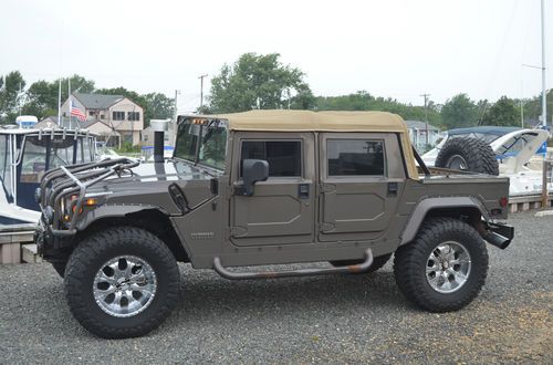 2000 hummer h1 open top nfl owner predator mesa dusk 40" tires leather