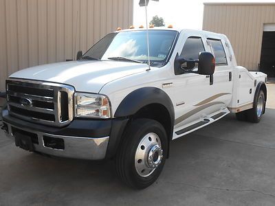 2006 ford f550 crew cab 4x4 western hauler chariot conversion
