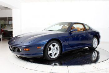 Daytona seats leather stripes blu scuro automatic 5.5l v12 maintained low miles