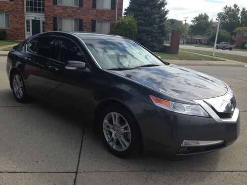 2009 acura tl_navigation_moon_push start_lthr_rebuilt salvage_no reserve !!!