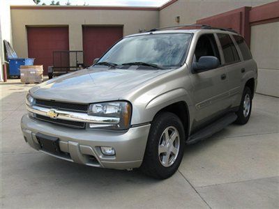 03 chevrolet trailblazer lt all power leather running boards cd homelink $5495