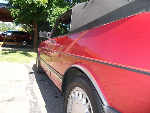 1988 Saab 900 Turbo Convertible 2-Door 2.0L, US $2,800.00, image 24