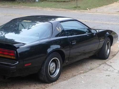 1989 pontiac firebird base coupe 2-door 2.8l