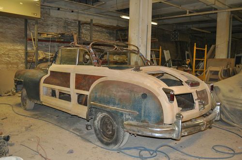 Town and country woody convertible 1948