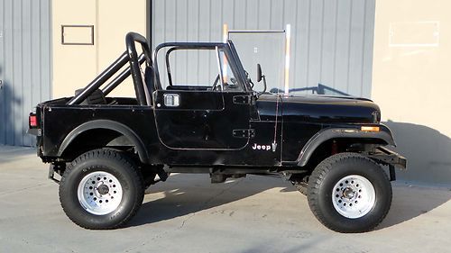 California original, 1983 cj7, 100% rust free, all original cj7, no reserve