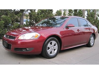 2010 chevrolet impala lt leather sunroof new michelin tires, factory warranty tx
