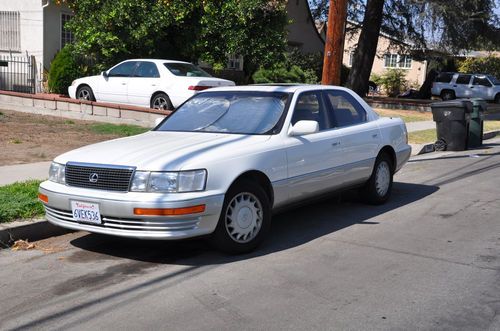 1992 lexus ls400 base sedan 4-door 4.0l