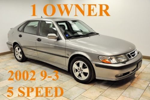 2002 saab 9-3 se 4door 5 speed low miles ext clean