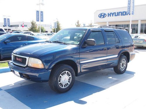 2001 gmc jimmy sle 4x4 automatic alloys cloth no reserve texas owned