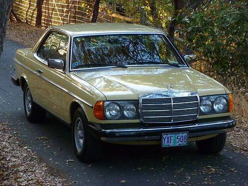 1978 mercedes benz 300cd 2dr diesel coupe 96k excellent!!!