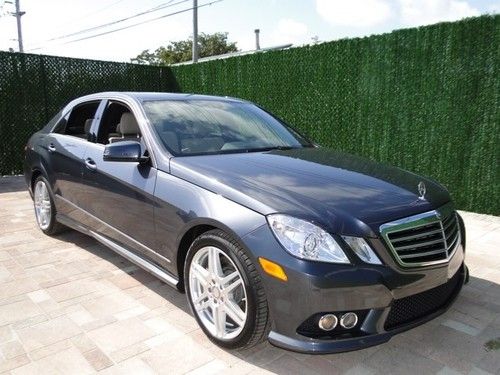 10 mb e-550 loaded navigation heated seats mercedes e 550 1 owner very clean fla
