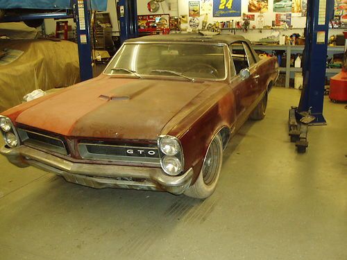 65 gto conv  all original rare garage find project