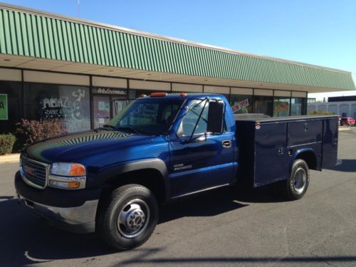 Utility body - 4x4 - dually wheels 6.6l duramax turbo diesel allison  no reserve