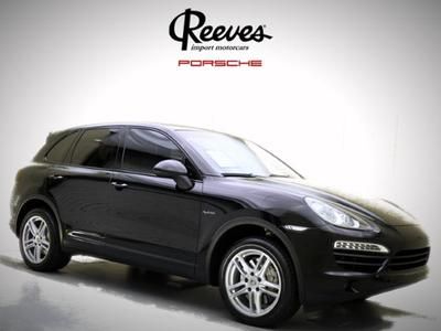 2012 porsche cayenne awd 4dr hybr certified suv 3.0l sunroof a/c