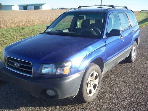 2003 subaru forester x wagon 4-door 2.5l