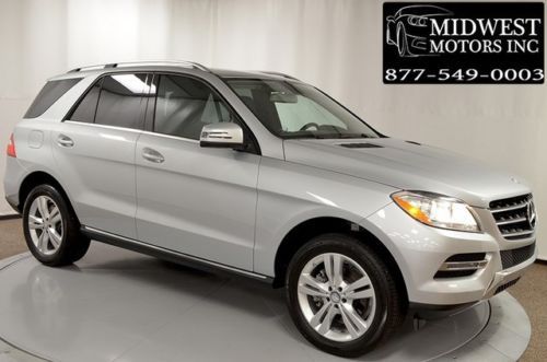 2013 mercedes benz ml350 4matic awd navigation premium pkg camera one owner