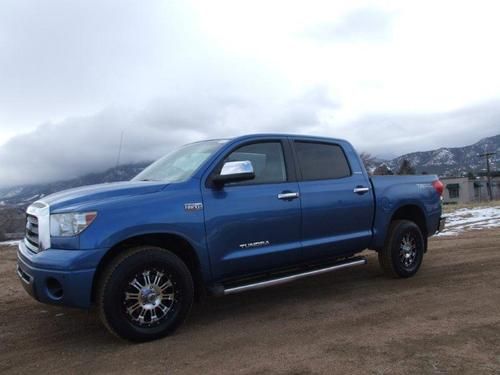 2007 toyota tundra 4wd crewmax 145.7" 5.7l ltd