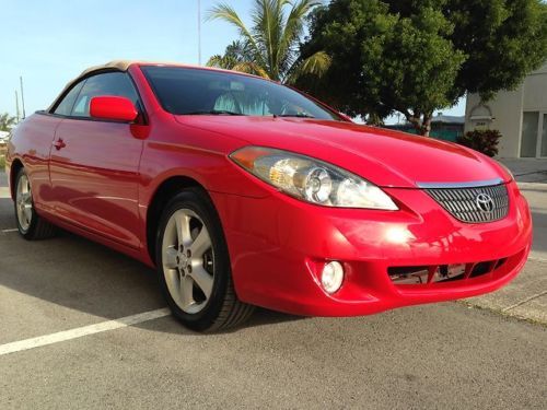 SOLARA V6 SLE CONVERTIBLE *RED / TAN LEATHER* CLEAN FLORIDA ACCIDENT FREE CARFAX, US $13,990.00, image 6