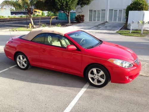 SOLARA V6 SLE CONVERTIBLE *RED / TAN LEATHER* CLEAN FLORIDA ACCIDENT FREE CARFAX, US $13,990.00, image 8