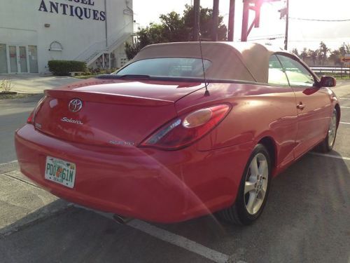 SOLARA V6 SLE CONVERTIBLE *RED / TAN LEATHER* CLEAN FLORIDA ACCIDENT FREE CARFAX, US $13,990.00, image 13