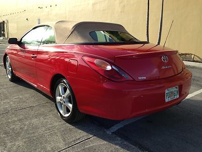 SOLARA V6 SLE CONVERTIBLE *RED / TAN LEATHER* CLEAN FLORIDA ACCIDENT FREE CARFAX, US $13,990.00, image 14