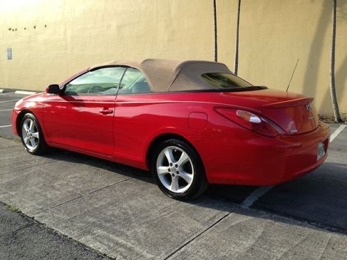 SOLARA V6 SLE CONVERTIBLE *RED / TAN LEATHER* CLEAN FLORIDA ACCIDENT FREE CARFAX, US $13,990.00, image 15
