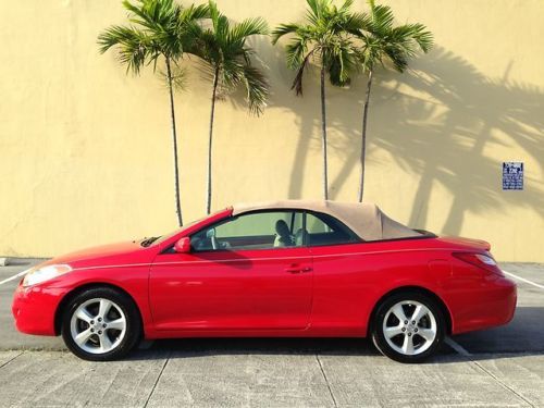 SOLARA V6 SLE CONVERTIBLE *RED / TAN LEATHER* CLEAN FLORIDA ACCIDENT FREE CARFAX, US $13,990.00, image 17