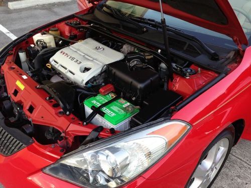 SOLARA V6 SLE CONVERTIBLE *RED / TAN LEATHER* CLEAN FLORIDA ACCIDENT FREE CARFAX, US $13,990.00, image 19
