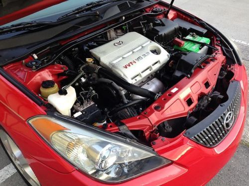 SOLARA V6 SLE CONVERTIBLE *RED / TAN LEATHER* CLEAN FLORIDA ACCIDENT FREE CARFAX, US $13,990.00, image 22
