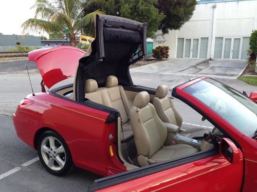 SOLARA V6 SLE CONVERTIBLE *RED / TAN LEATHER* CLEAN FLORIDA ACCIDENT FREE CARFAX, US $13,990.00, image 26