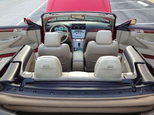 SOLARA V6 SLE CONVERTIBLE *RED / TAN LEATHER* CLEAN FLORIDA ACCIDENT FREE CARFAX, US $13,990.00, image 35