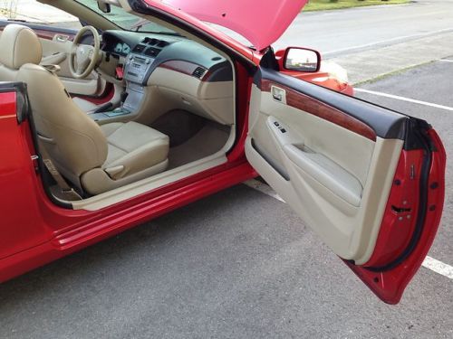 SOLARA V6 SLE CONVERTIBLE *RED / TAN LEATHER* CLEAN FLORIDA ACCIDENT FREE CARFAX, US $13,990.00, image 37