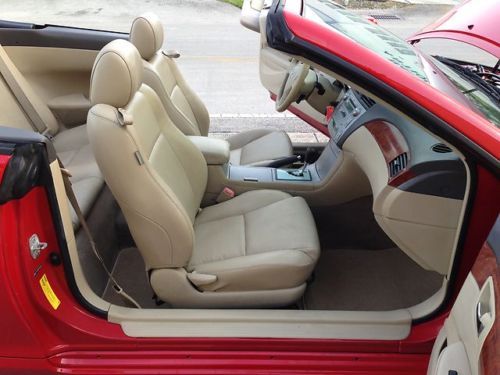 SOLARA V6 SLE CONVERTIBLE *RED / TAN LEATHER* CLEAN FLORIDA ACCIDENT FREE CARFAX, US $13,990.00, image 38
