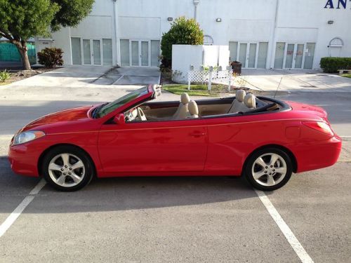SOLARA V6 SLE CONVERTIBLE *RED / TAN LEATHER* CLEAN FLORIDA ACCIDENT FREE CARFAX, US $13,990.00, image 56