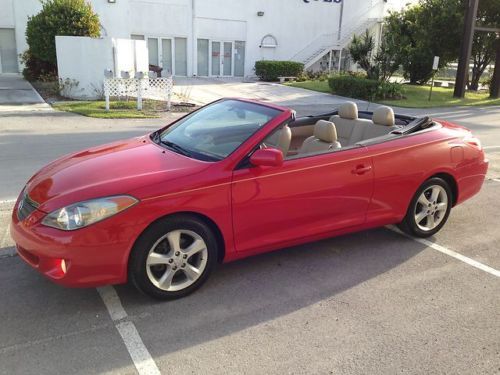SOLARA V6 SLE CONVERTIBLE *RED / TAN LEATHER* CLEAN FLORIDA ACCIDENT FREE CARFAX, US $13,990.00, image 57