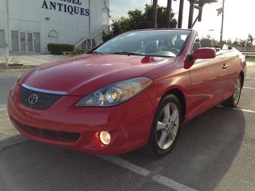 SOLARA V6 SLE CONVERTIBLE *RED / TAN LEATHER* CLEAN FLORIDA ACCIDENT FREE CARFAX, US $13,990.00, image 59