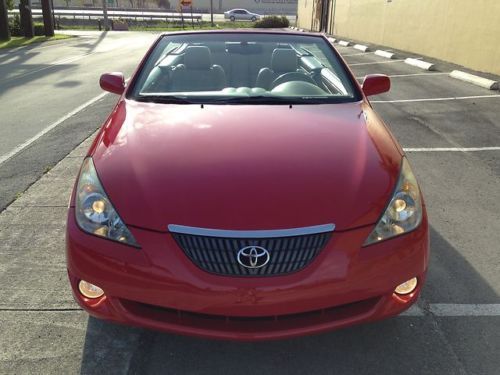 SOLARA V6 SLE CONVERTIBLE *RED / TAN LEATHER* CLEAN FLORIDA ACCIDENT FREE CARFAX, US $13,990.00, image 60