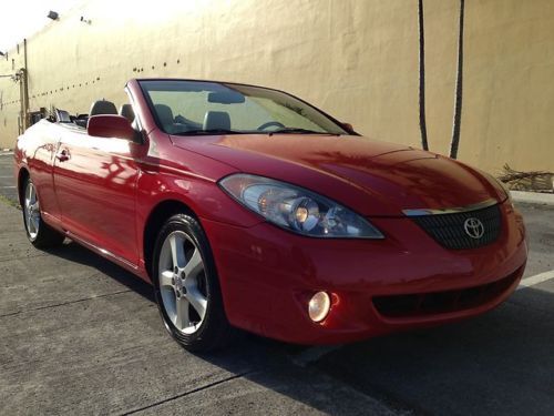 SOLARA V6 SLE CONVERTIBLE *RED / TAN LEATHER* CLEAN FLORIDA ACCIDENT FREE CARFAX, US $13,990.00, image 62