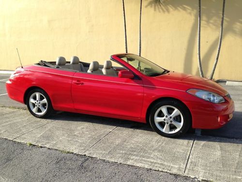 SOLARA V6 SLE CONVERTIBLE *RED / TAN LEATHER* CLEAN FLORIDA ACCIDENT FREE CARFAX, US $13,990.00, image 65