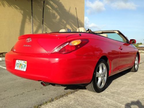 SOLARA V6 SLE CONVERTIBLE *RED / TAN LEATHER* CLEAN FLORIDA ACCIDENT FREE CARFAX, US $13,990.00, image 69